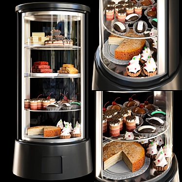 Title: Sweet Indulgence Fridge 3D model image 1 