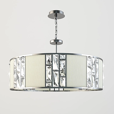 Elegant Maytoni Mercurio Ceiling Chandelier 3D model image 1 