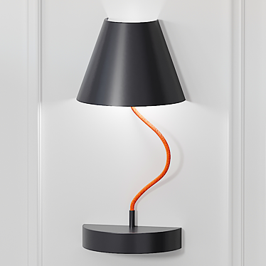 Elegant Ronda Design Wall Lamp 3D model image 1 