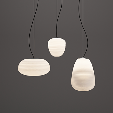 Modern Harmony: Rituals Lamps 3D model image 1 