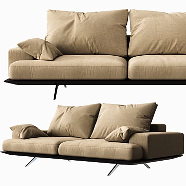 DESIRE Platz Sofa 3D model image 1 