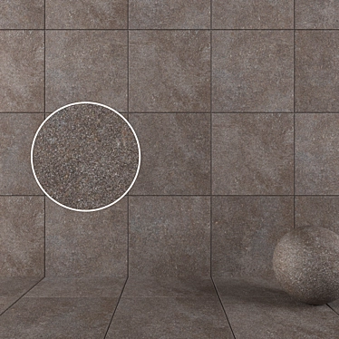 Multi-Texture HD Wall Tiles Set 3D model image 1 