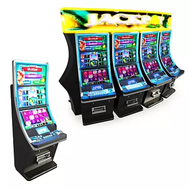 Apex PPSL Slot Machine: Immersive Gaming Experience 3D model image 1 