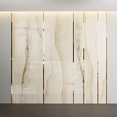 Ambar Onyx Wall Panel 3D model image 1 