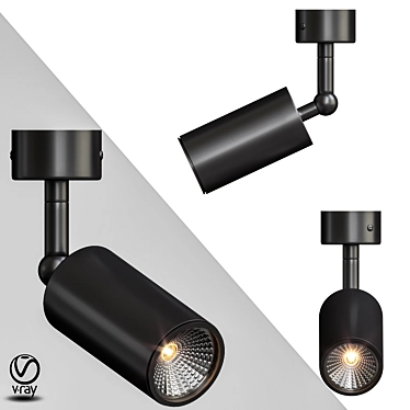 Sleek TORI SL 3 Pendant Lamp 3D model image 1 