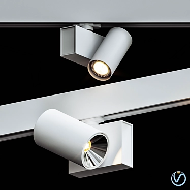 Martinelli Luce SISTEMA V14: Versatile Track Lighting 3D model image 1 