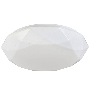 Modern White Acrylic Ceiling Lamp 3D model image 1 