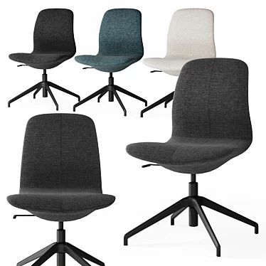 LÅNGFJÄLL Conference Chair: Comfortable and Stylish 3D model image 1 