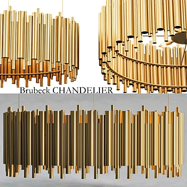 Brubeck Delightfull Chandelier 100 3D model image 1 
