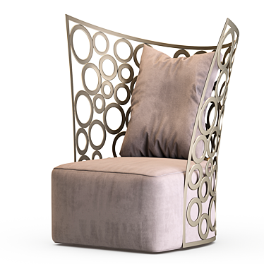 Icona Erba Italia Armchair - Elegant and Luxurious 3D model image 1 