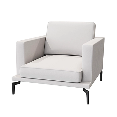 Elegant Avalon Avenue Chair 3D model image 1 