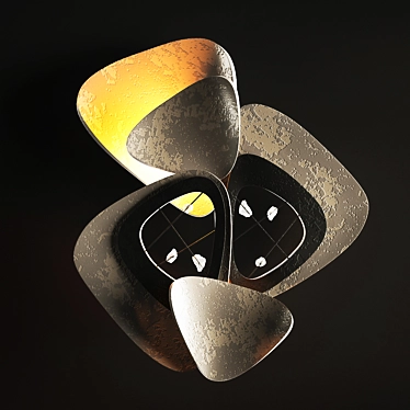 Modern Hendrix Sconce Light 3D model image 1 