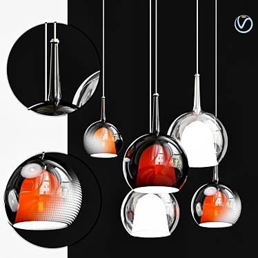 Modern Glow Pendant Light 3D model image 1 