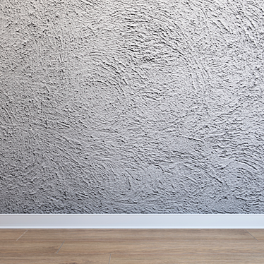 Seamless Ultra HD Stucco Plaster 3D model image 1 