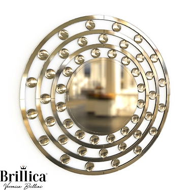 Italian Luxury Mirror - Brillica BL900 3D model image 1 