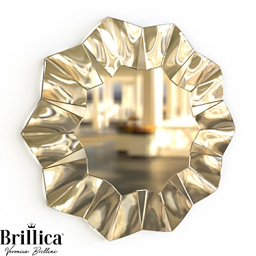 Brillica BL900: Italian Style Mirror 3D model image 1 