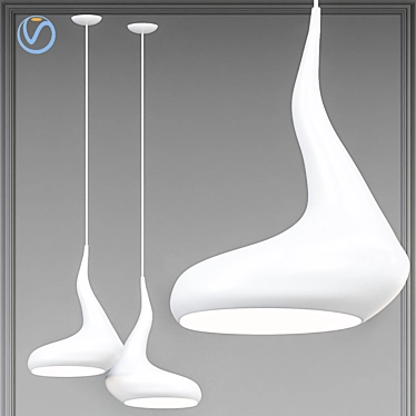 Intriguing Pendant Lamp 3D model image 1 