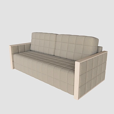 Cozy Comfort Sofa 3D model image 1 