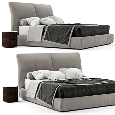 Bed Bokara Grey