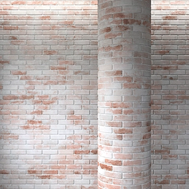 Brickwork: Versatile Textured Walls 3D model image 1 