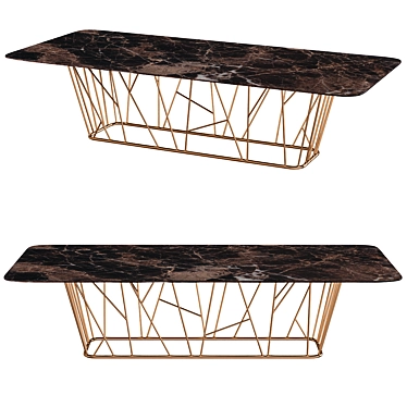 Elegant Marelli-Italia Twig Table 3D model image 1 