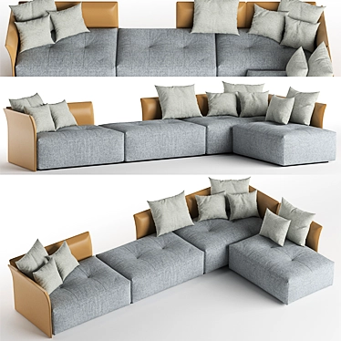 Modern Comodo Sofa 3D model image 1 