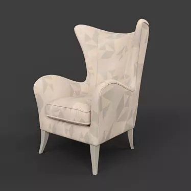 Stylish Rimini Chair: Fratelli Barri 3D model image 1 