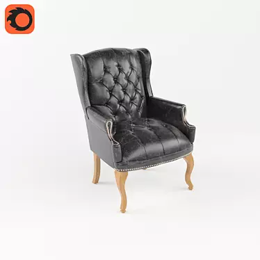 Timeless Elegance: Classic Armchair 3D model image 1 