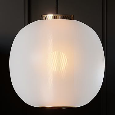 Bloom Pendant: Elegant Suspension Lighting 3D model image 1 