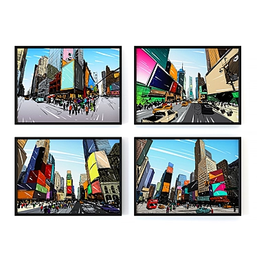 Urban Sketches Collection 3D model image 1 