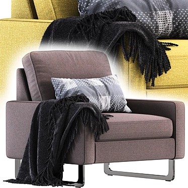 Modern Cor Armchair: CONSETA 02 3D model image 1 