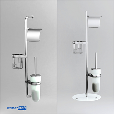 Multifunctional Toilet Rack 3D model image 1 