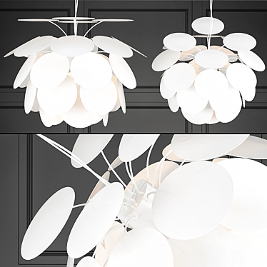 Contemporary Discoco Chandelier 3D model image 1 