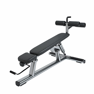 Versatile Adjustable Ab Bench | Life Fitness 3D model image 1 