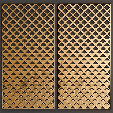 Metal Panels: Durable and Versatile 3D model image 1 