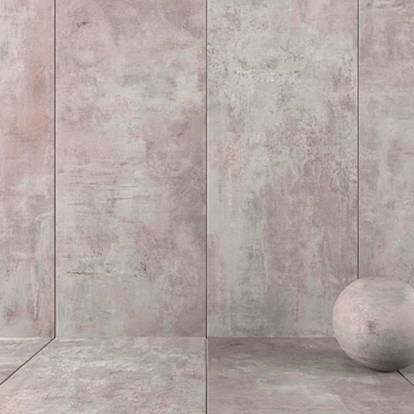 Atlas Boost Gray Wall Tiles 3D model image 1 