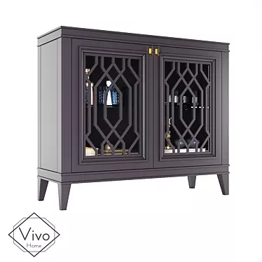 MODERN Patrick Chest of Drawers - Vivo Home 3D model image 1 