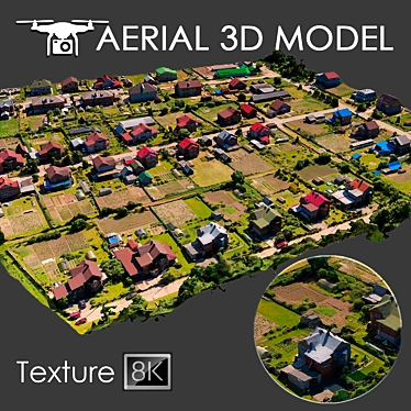 Aerial Landscape Scan 3D model image 1 