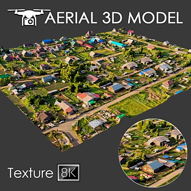 Aerial Scan 13: High-detail 3D Terrain Model 3D model image 1 