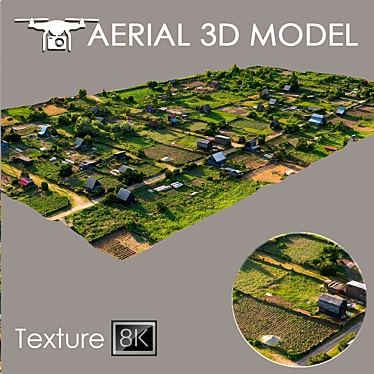 Title: Aerial Scan 3D Landscape 3D model image 1 