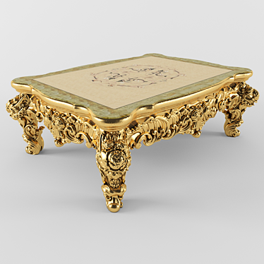 Elegant Bazzi Table: Timeless Design 3D model image 1 