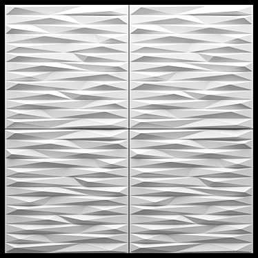  Modern Split Wall Tiles - Enhance Your Space! 3D model image 1 