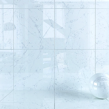 CARRARA PURE Wall Tiles - Stunning 3K Multi-Texture Design 3D model image 1 