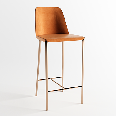 Modern Ergonomic Chair 4 3D model image 1 