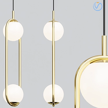 Pentand Ball S2:  Luxurious Lighting 3D model image 1 