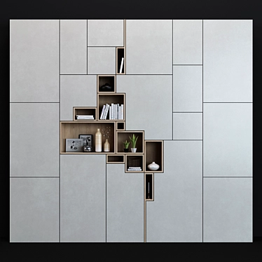 Elegant Storage Solution: Cabinet 19 3D model image 1 