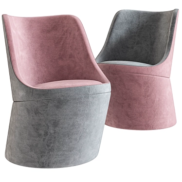 Modern Elegance: DIDI Chair 3D model image 1 