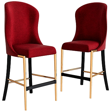 Elevate Your Space: Quintus Barstools 3D model image 1 