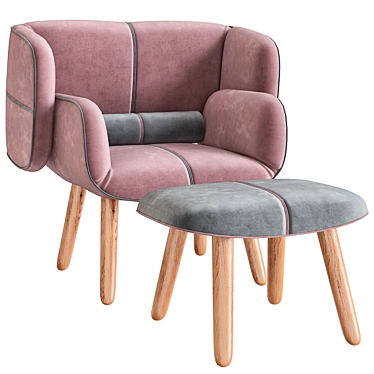 Fusion Nendo Chair by BoConcept 3D model image 1 