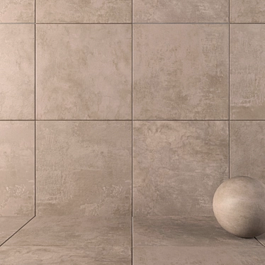 Raw Mud 3K HD Wall Tiles 3D model image 1 